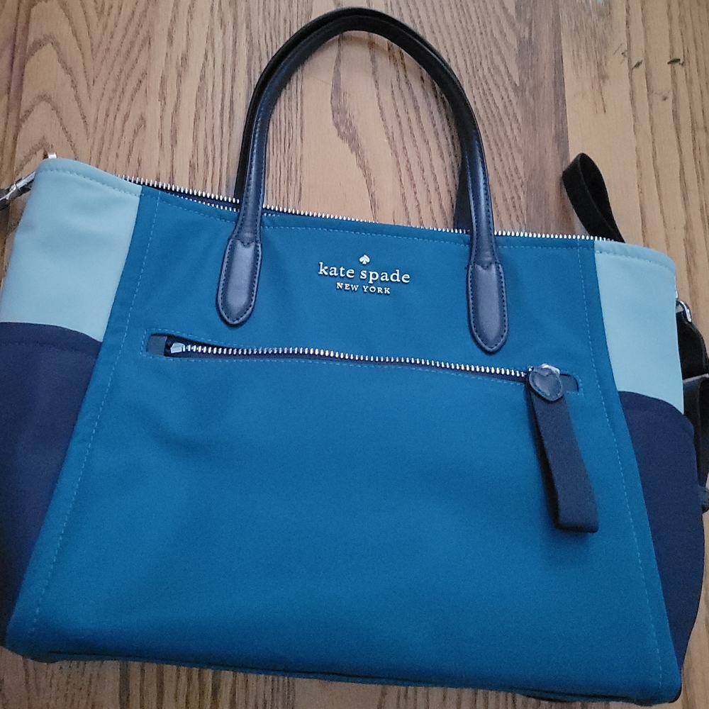Kate Spade Blue Tone Tote - Picture 5 of 7